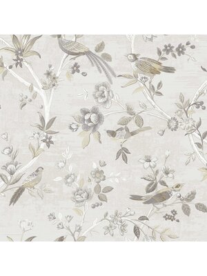 Cristiana Masi Thema Behang met takken en vogeltjes - 28841