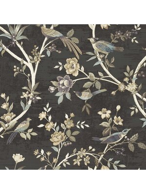 Cristiana Masi Thema Behang met takken en vogeltjes - 28847 Cristiana Masi Thema Behang met takken en vogeltjes - 28847