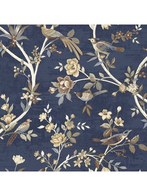 Noordwand Thema Behang met takken en vogeltjes - 28849 Noordwand Thema Behang met takken en vogeltjes - 28849