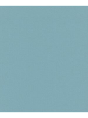 Novamur TopChic 2023-2025; Jackie; Flora; The New Textures Book Behang uni vergrijsd turquoise blauw - 6820-90