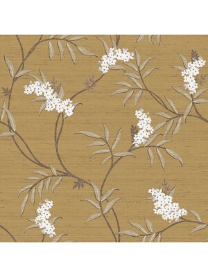 Cristiana Masi Tradizioni Behang met bladeren - 33307P