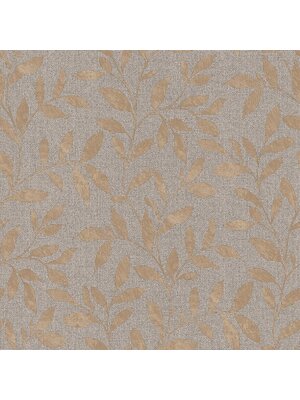 Galerie Utopia Behang met blaadjes silhouet print - G68027