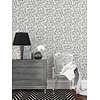 Galerie Utopia Behang met blaadjes silhouet print - G68028