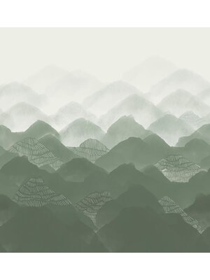 Noordwand Yuuma Fotobehang abstracte bergen - 18284Y