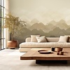 Hohenberger Yuuma Fotobehang abstracte bergen - 18285Y