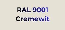 RAL 9001 cremewit