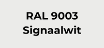 RAL 9003 signaal wit