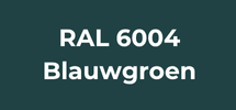 RAL 6004 blauwgroen