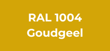RAL 1004 goudgeel