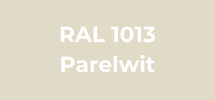 RAL 1013 parelwit