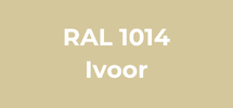 RAL 1014 Ivoor