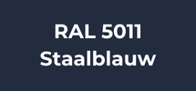 RAL 5011 staalblauw
