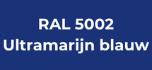 RAL 5002 ultramarijnblauw