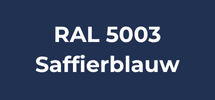 RAL 5003 saffierblauw