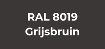RAL 8019 grijsbruin