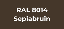 RAL 8014 sepiabruin