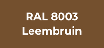 RAL 8003 leembruin