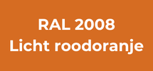 RAL 2008 LICHT ROODORANJE