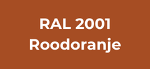 RAL 2001 roodoranje