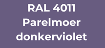 RAL 4011 parelmoer donkerviolet