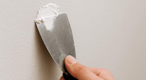 filling holes in walls