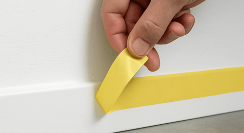 schilderstape verwijderen