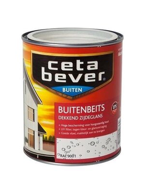 Cetabever Buitenbeits Dekkend Zijdeglans - Bentheimer Geel - RAL 9010 Cetabever Buitenbeits Dekkend Zijdeglans - Bentheimer Geel - RAL 9010