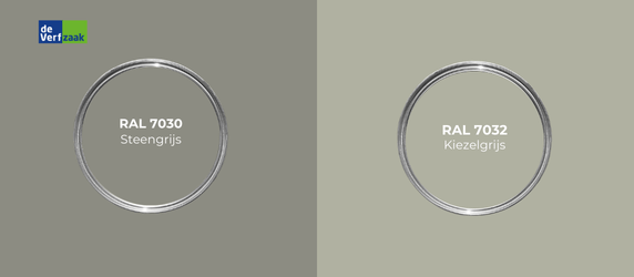 RAL 7030 vs RAL 7032