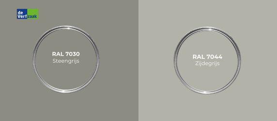 RAL 7030 vs RAL 7044