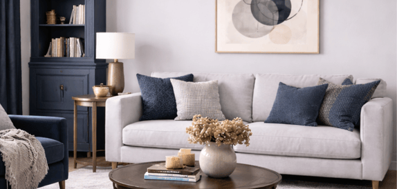 RAL 7001 combinatie diepblauw