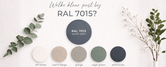 RAL 7015 kleur combineren