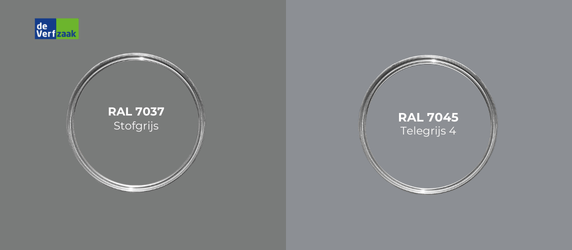 RAL 7037 vs RAL 7045