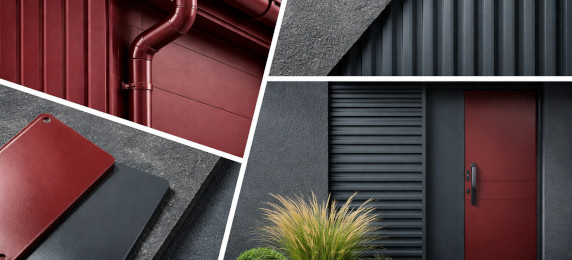 RAL 3005 combineren met RAL 7016