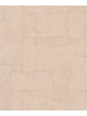 Marburg Behang natuursteen grafische vormen - 34603