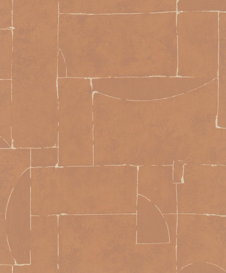 Marburg Behang natuursteen grafische vormen - 34605