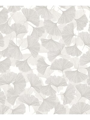 Noordwand Behang met ginkgo bladeren