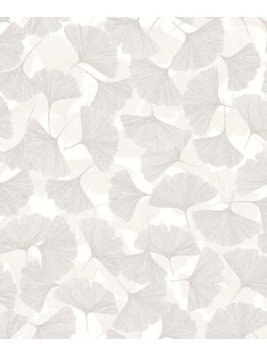 Noordwand Behang met ginkgo bladeren