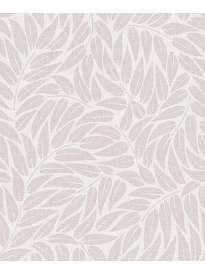 Noordwand Behang met bladeren motief