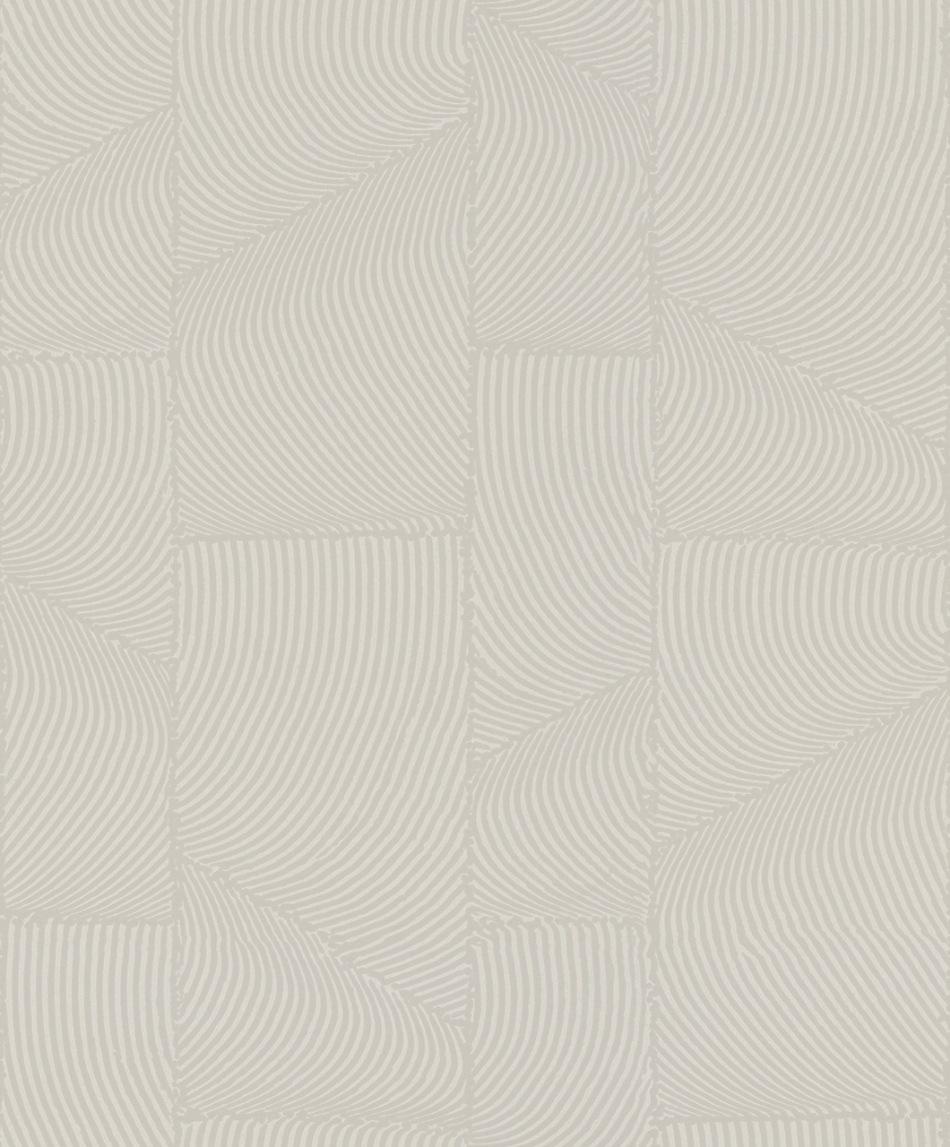 Marburg Behang organische blokken met lijnen structuur - 34642