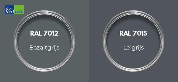 RAL 7012 vs RAL 7015
