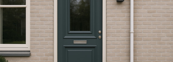 RAL 7012 voordeur