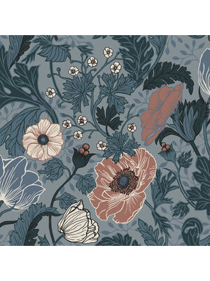 Midbec FC Apelviken- Anemone Blue/blush - 33004