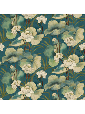 SketchTwenty3 FC Designology- Waterlily Petrol - DE01735 SketchTwenty3 FC Designology- Waterlily Petrol - DE01735
