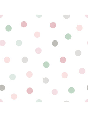 Dutch FC Joy- stippen wit/roze/grs/grn - 72030