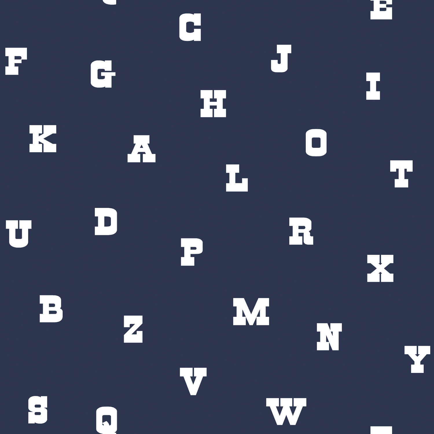 Dutch FC Joy- letters marineblauw/wit - 72106