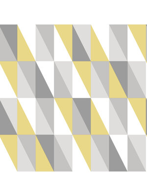 Dutch FC Joy- driehoeken grijs/geel - 72110