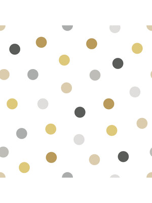 Dutch FC Joy- stippen wit/bruin/grijs - 72138