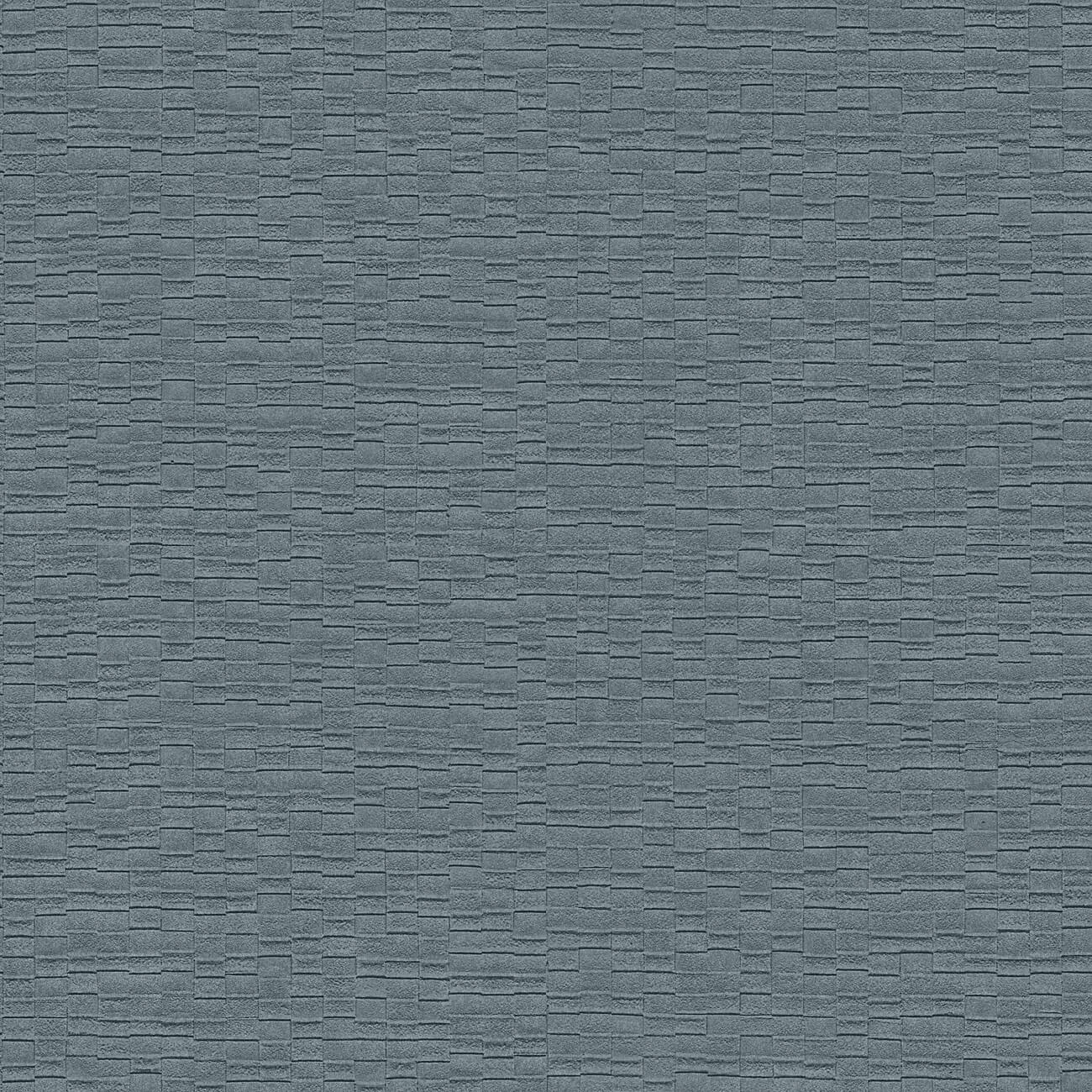 Designid Luxury Colors cobble brick petrol blue - LC522308