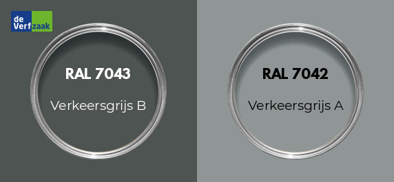 RAL 7043 vs RAL 7042
