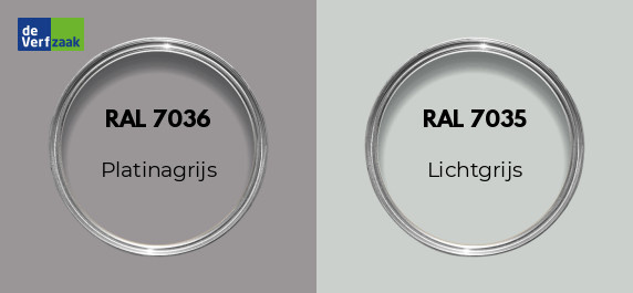 RAL 7036 vs RAL 7035